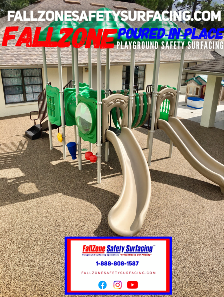 FallZone Poured in Place Playground Surfaces