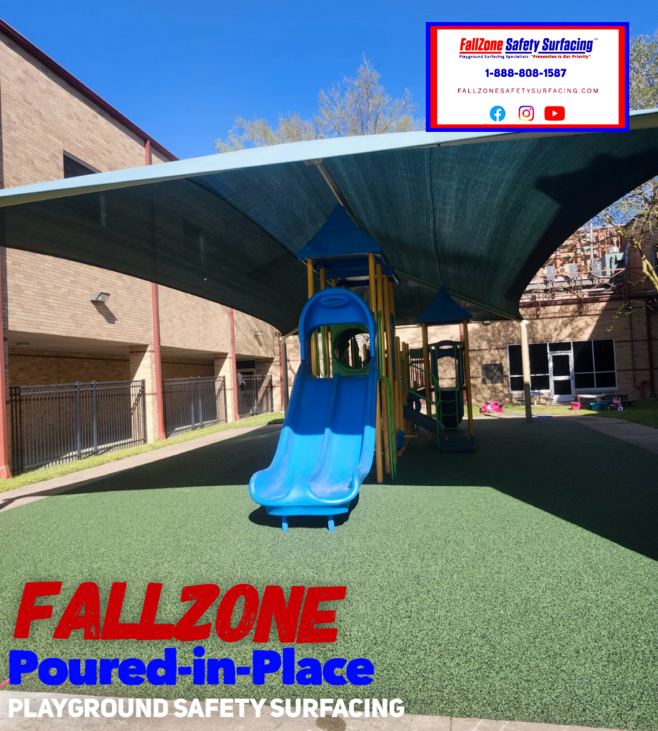 Poured-in-Place Rubber Playground Surfacing