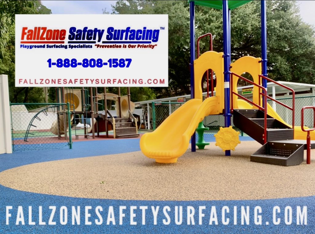 FallZone Poured-in-Place Rubber Playground Surfacing