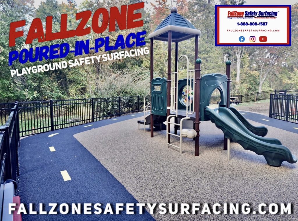 FallZone Poured-in-Place Rubber Playground Surfacing
