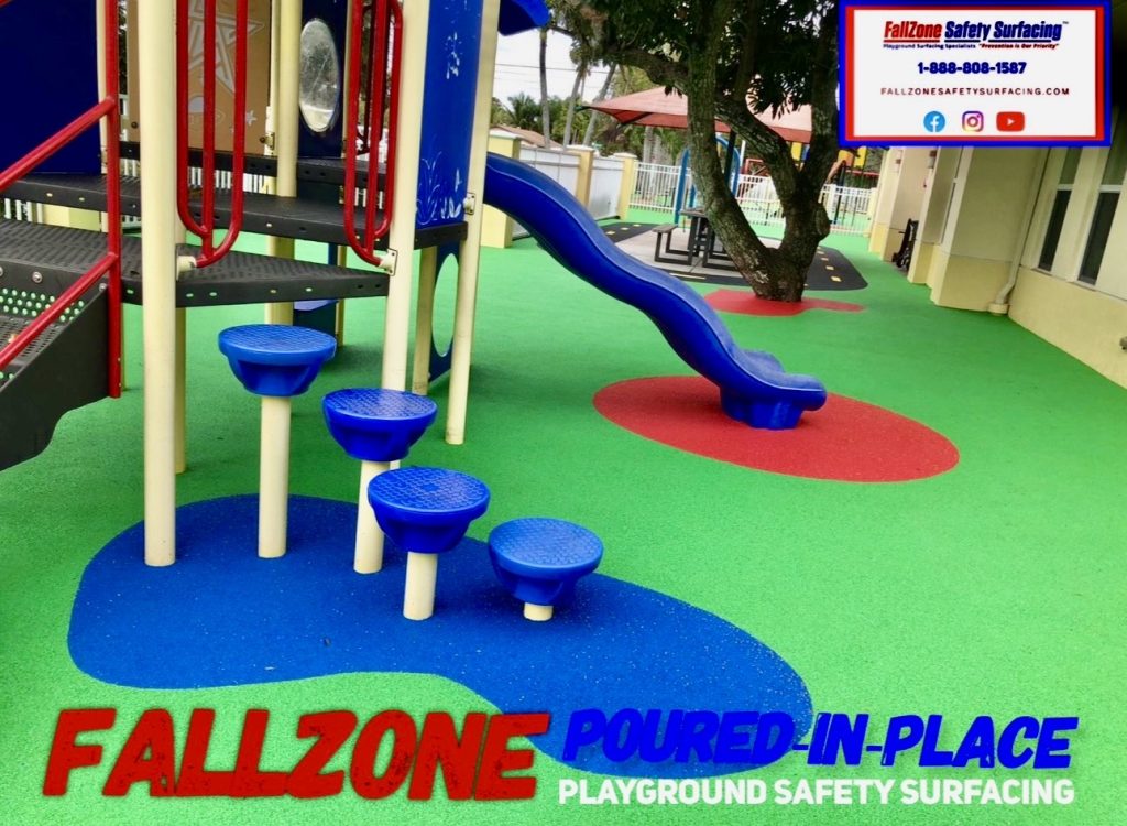 FallZone Poured in Place Playground Surfacing